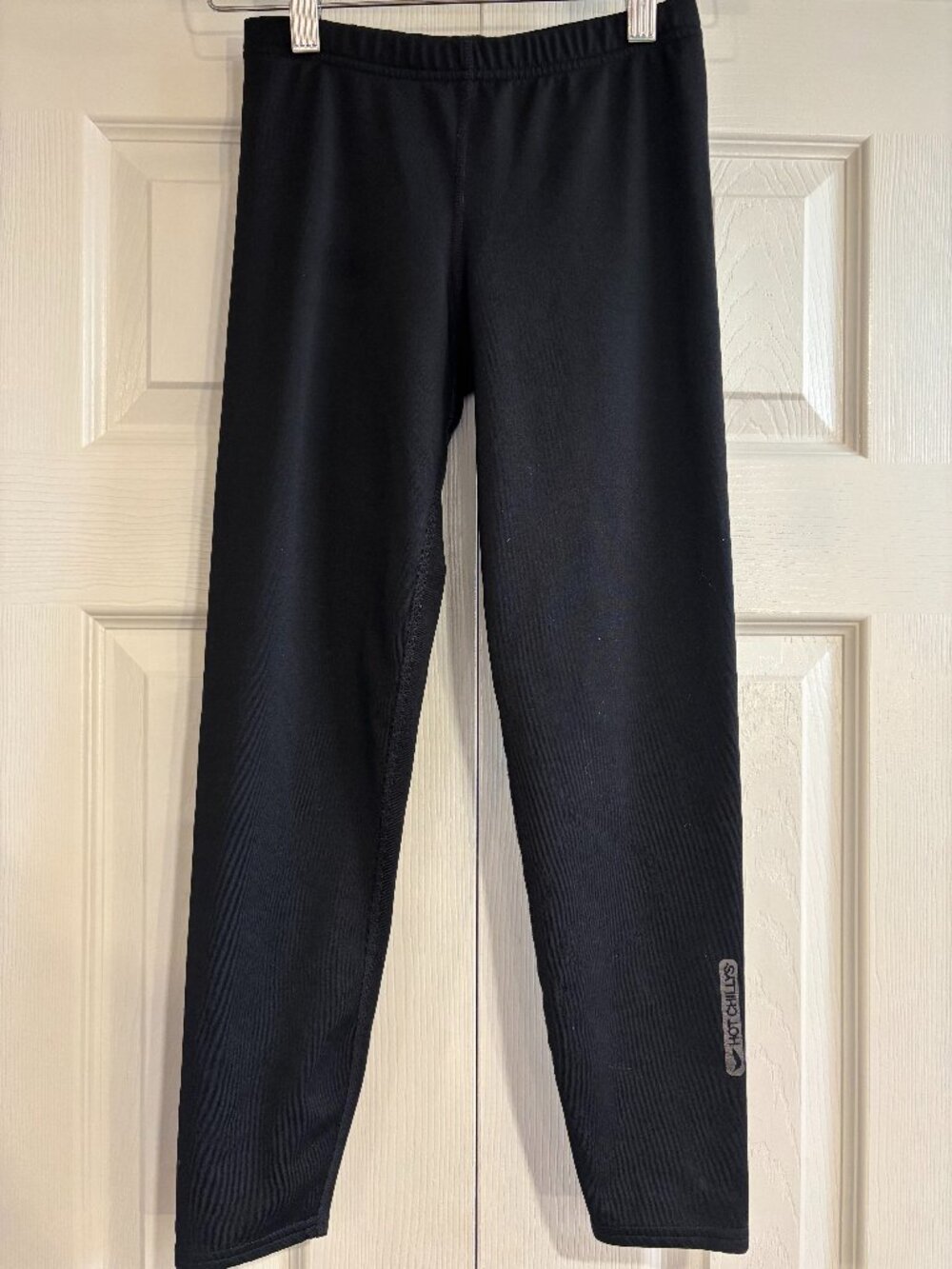 Hot Chillys Micro Elite Chamois Tight Base Layer Black Thermal Youth Medium